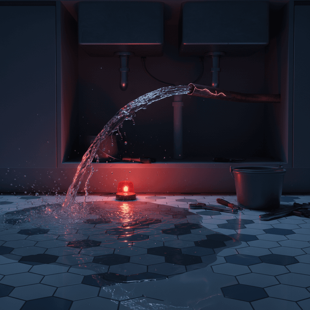What to Do When a Pipe Bursts at Night in Brisbane
