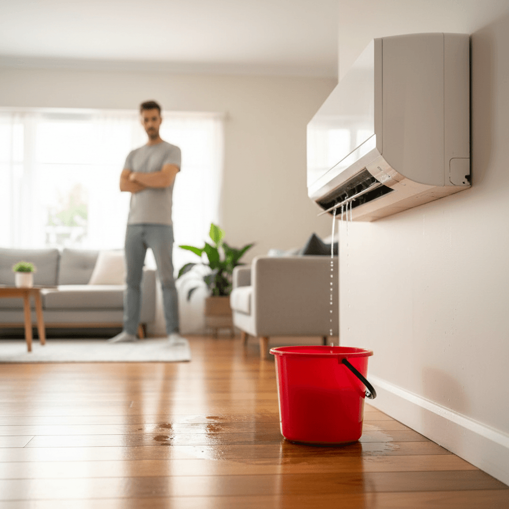 AC Leaking Water Inside Your House: Causes and Fixes